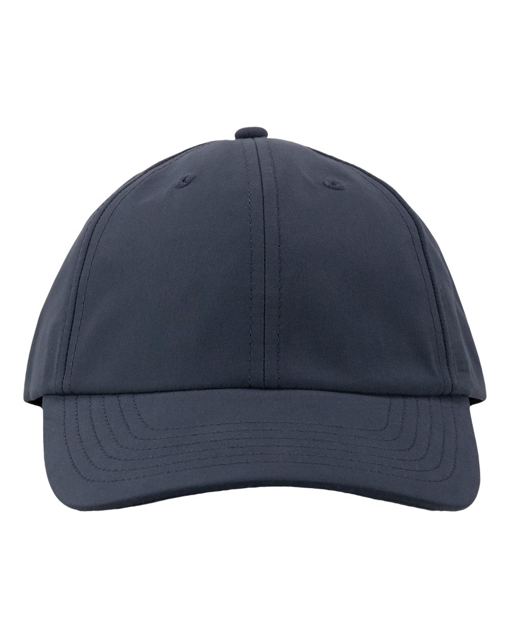 Performance Microfiber Cap - Front - B12895650 - Navy