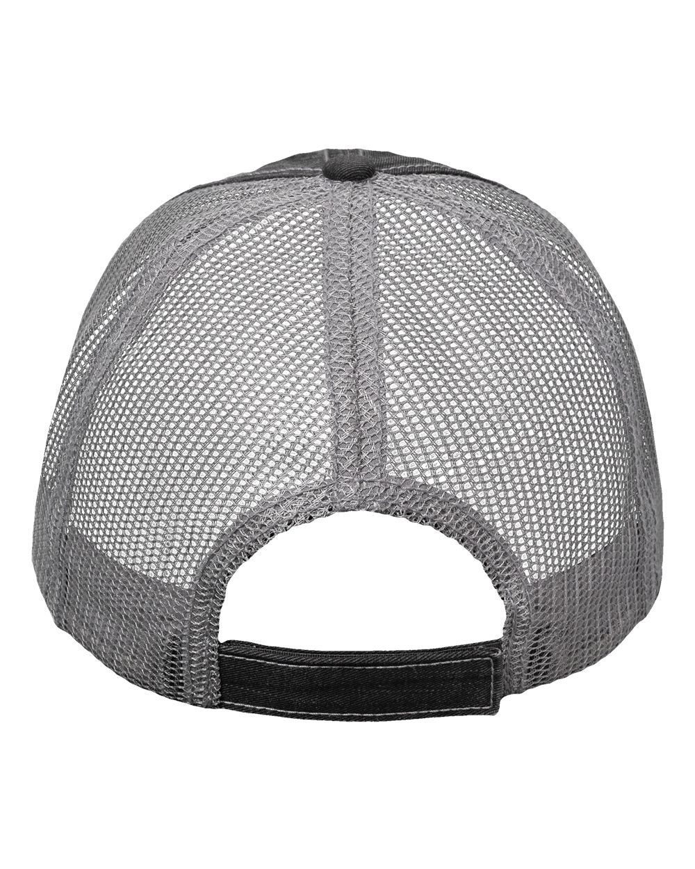 Contrast Stitch Cap - Back - B30795500 - Black/ Grey