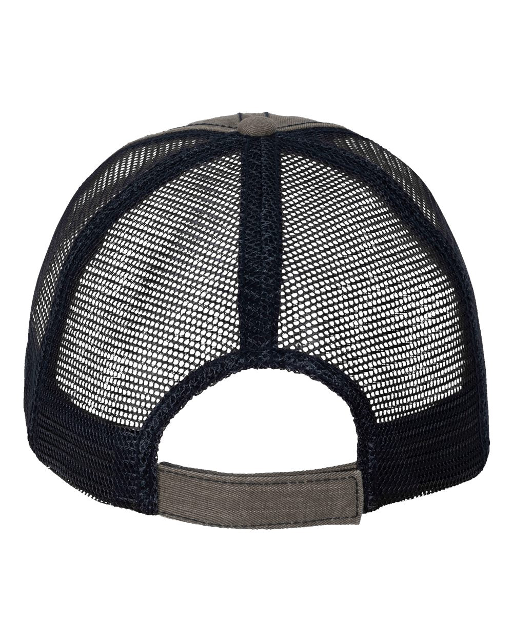 Contrast Stitch Cap - Back - B30795540 - Olive Green/ Navy