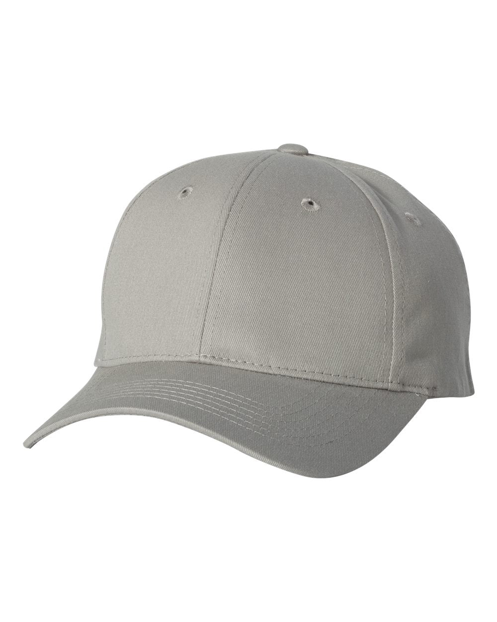 Cotton Twill Cap - Front - B85095350 - Grey