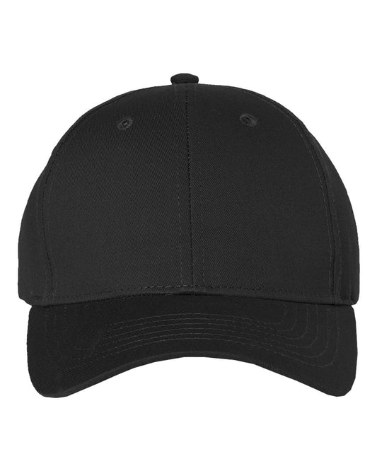 Cotton Twill Cap - Front - B85095500 - Black