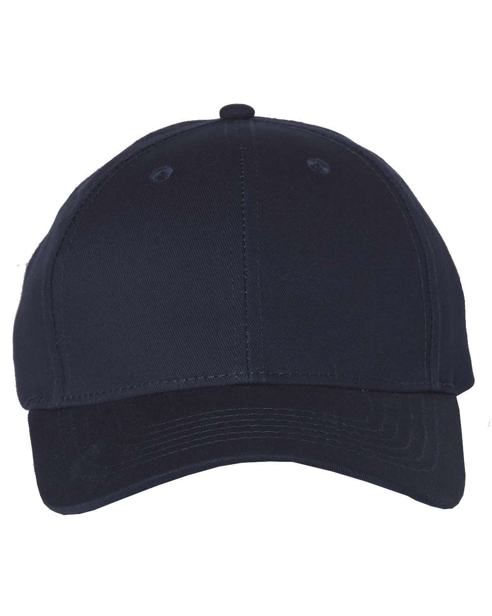 Cotton Twill Cap - Front - B85095650 - Navy