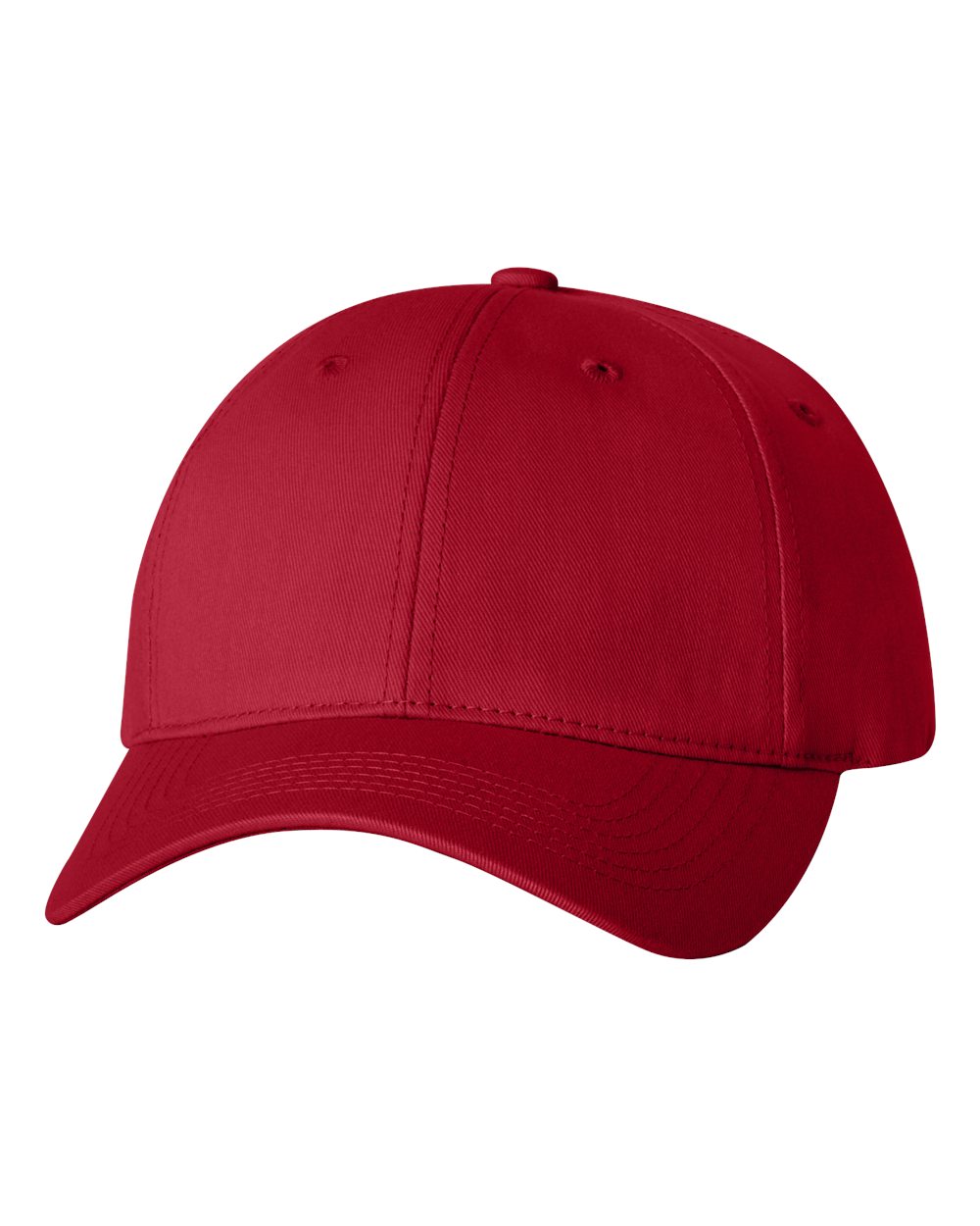 Cotton Twill Cap - Front - B85095700 - Red