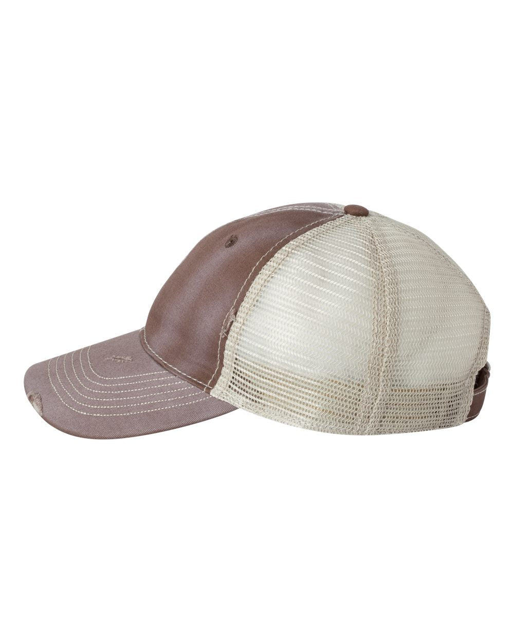 Bounty Dirty-Washed Mesh-Back Cap - DirectSide - B80995540 - Fatigue/ Khaki