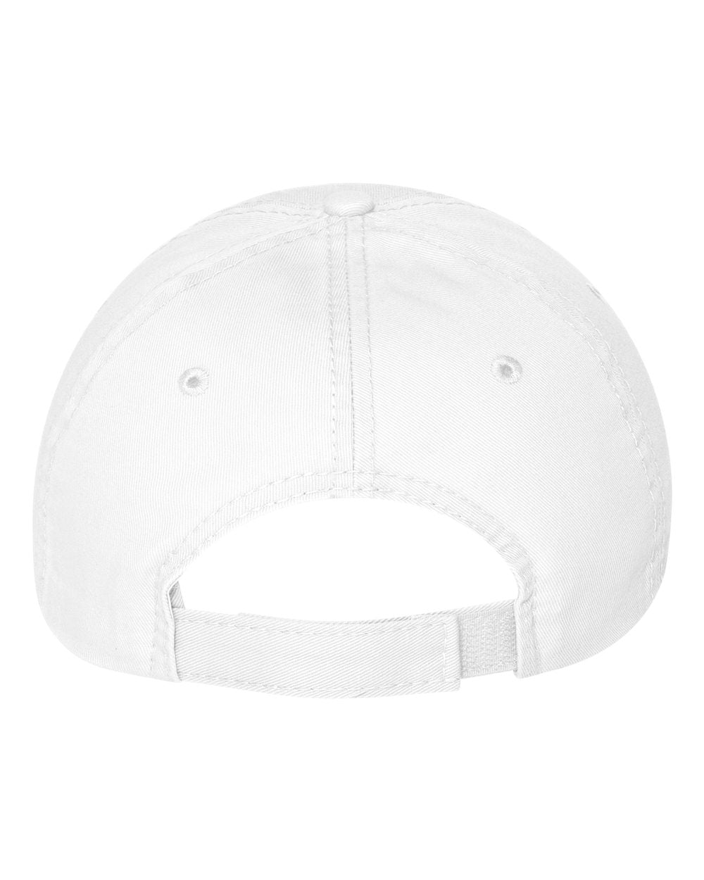 Bio-Washed Chino Twill Cap - Back - B62895000 - White
