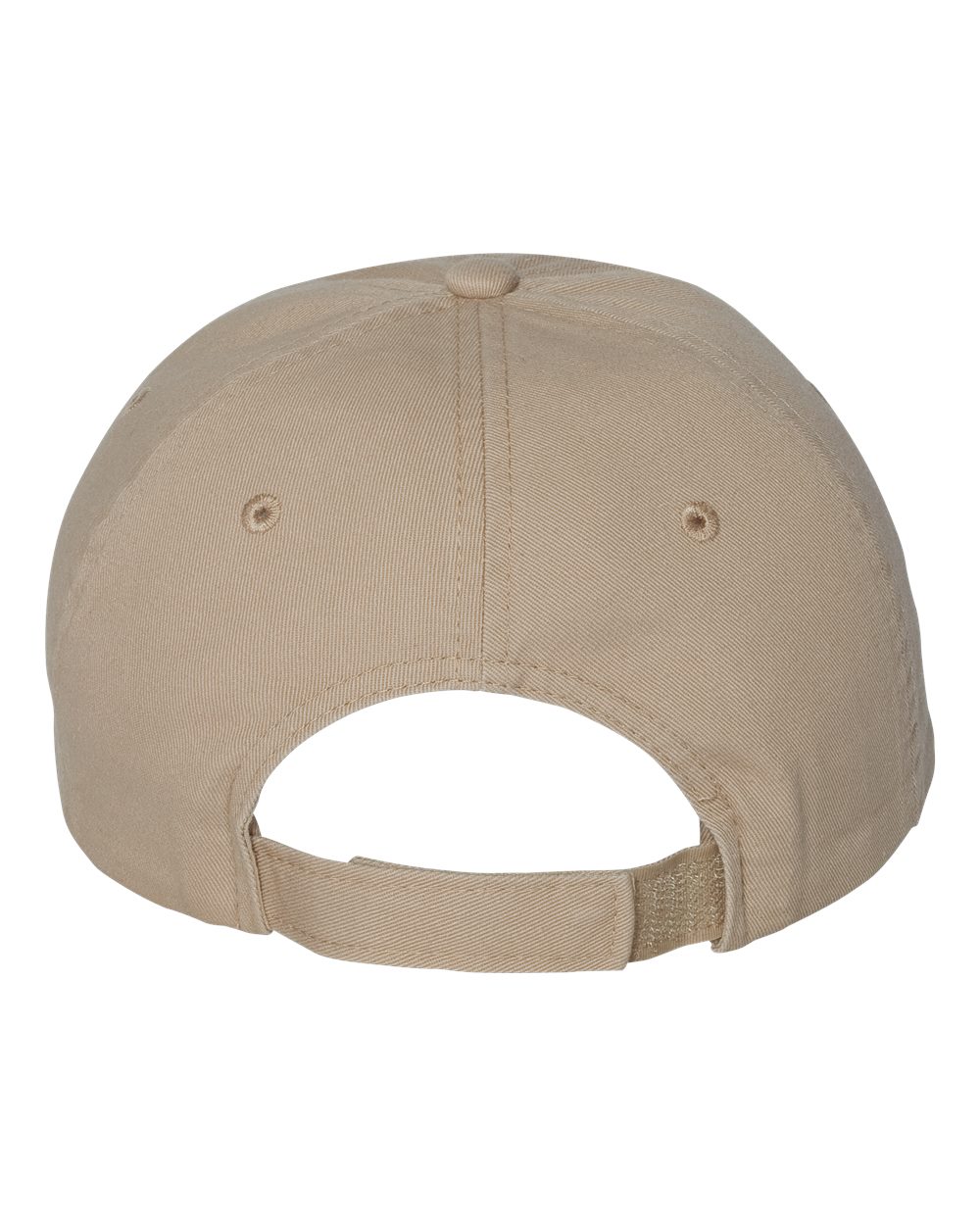 Bio-Washed Chino Twill Cap - Back - B62895770 - Khaki