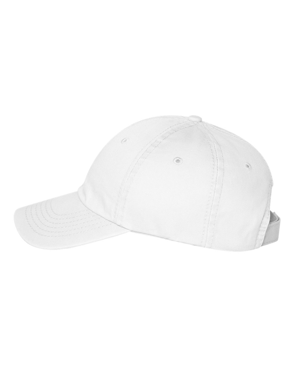 Bio-Washed Chino Twill Cap - DirectSide - B62895000 - White