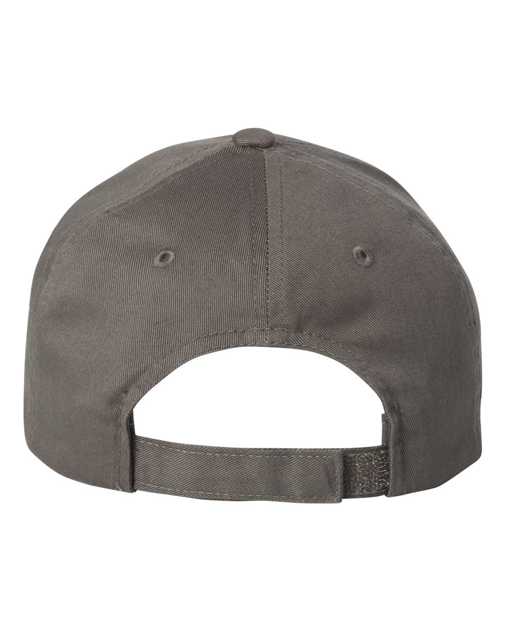 Youth Small Fit Cotton Twill Cap - Back - B38995090 - Dark Grey