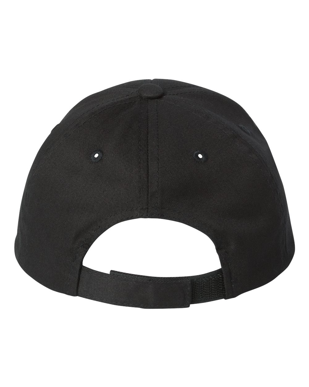 Youth Small Fit Cotton Twill Cap - Back - B38995500 - Black