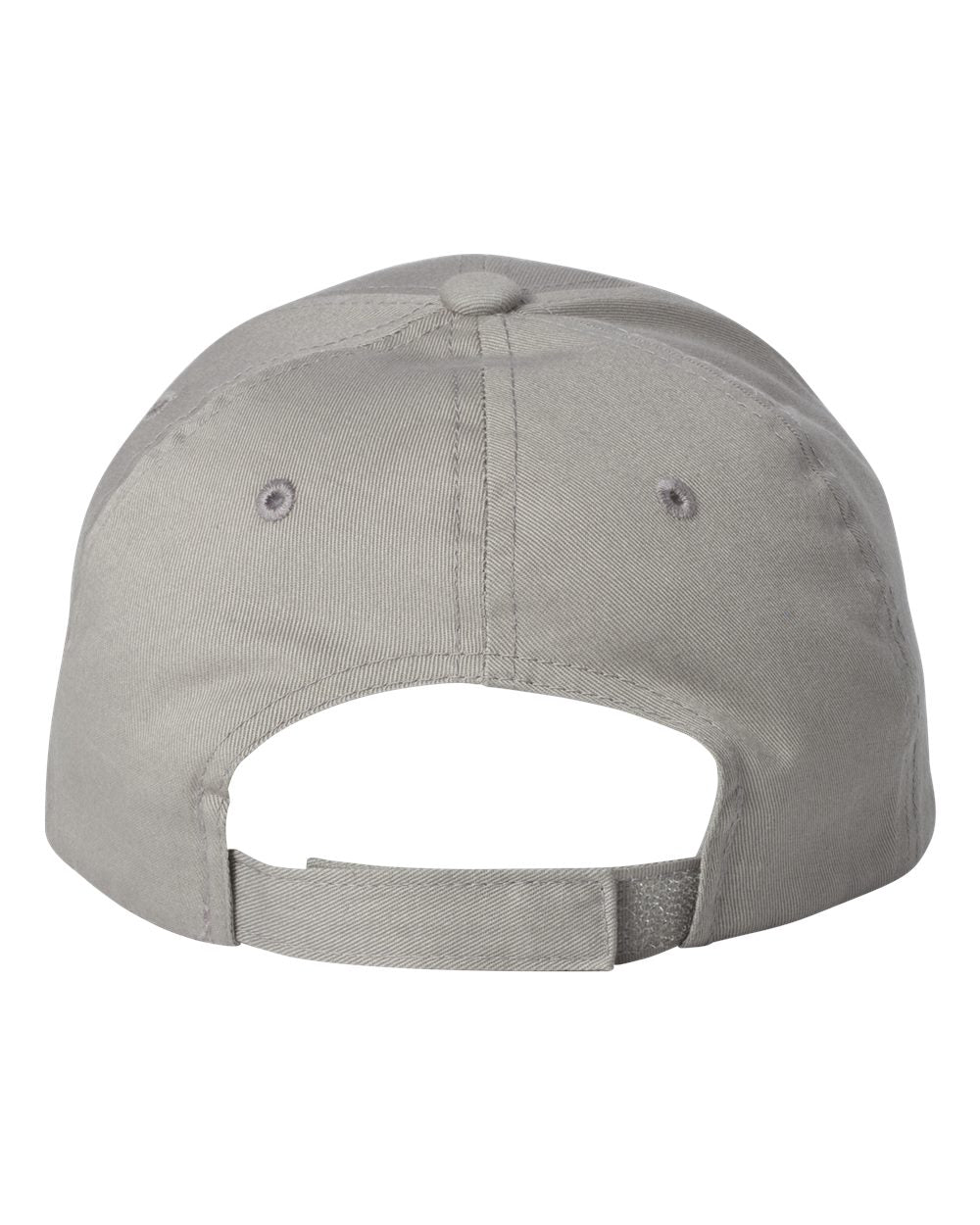 Youth Small Fit Cotton Twill Cap - Back - B38995580 - Grey