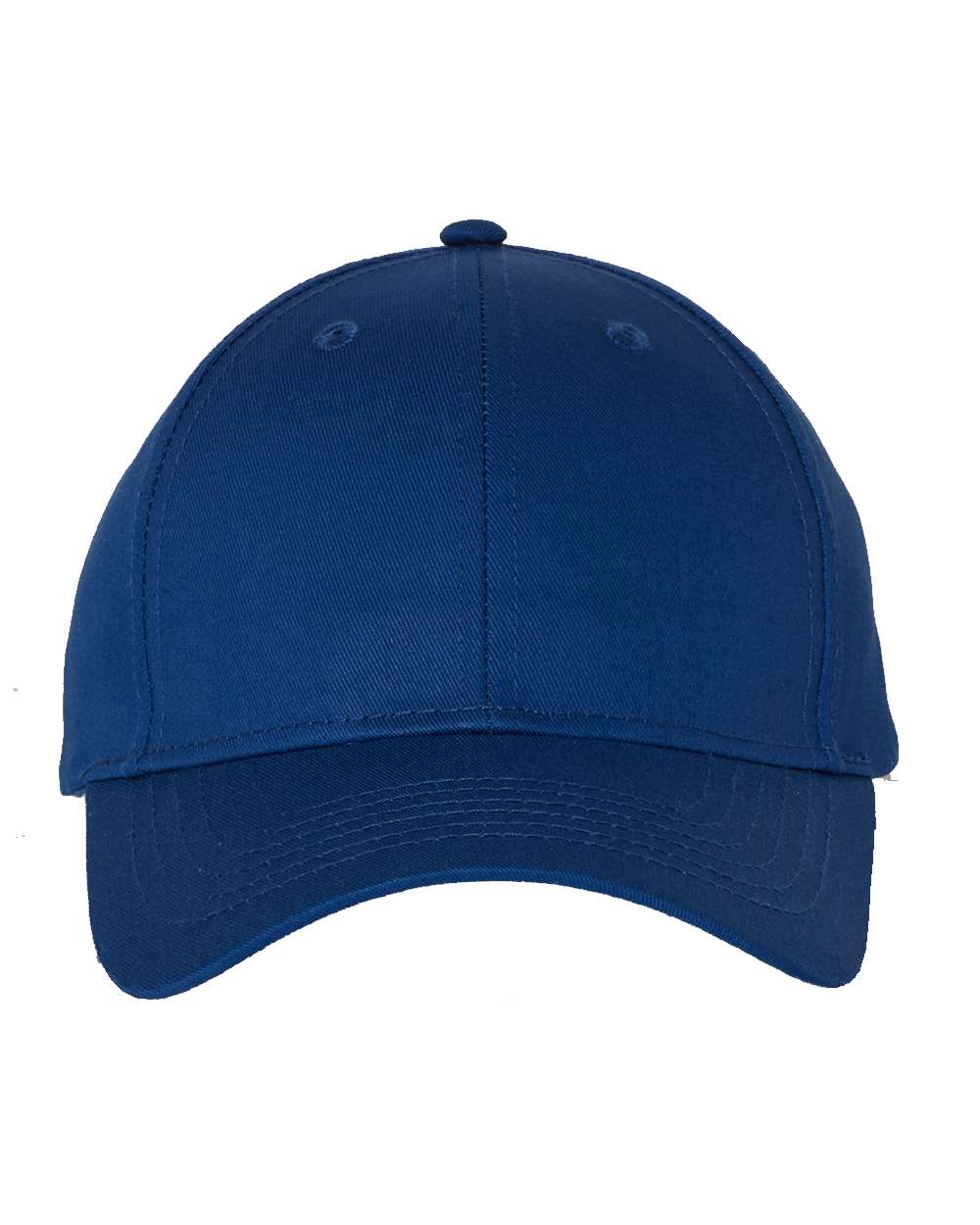 Youth Small Fit Cotton Twill Cap - Front - B38995750 - Royal Blue