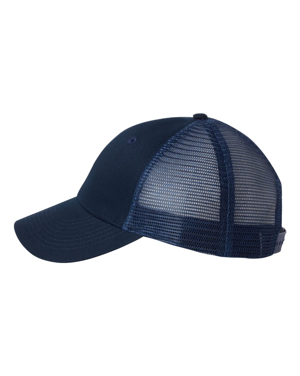 Mesh-Back Twill Trucker Cap - DirectSide - B24995650 - Navy
