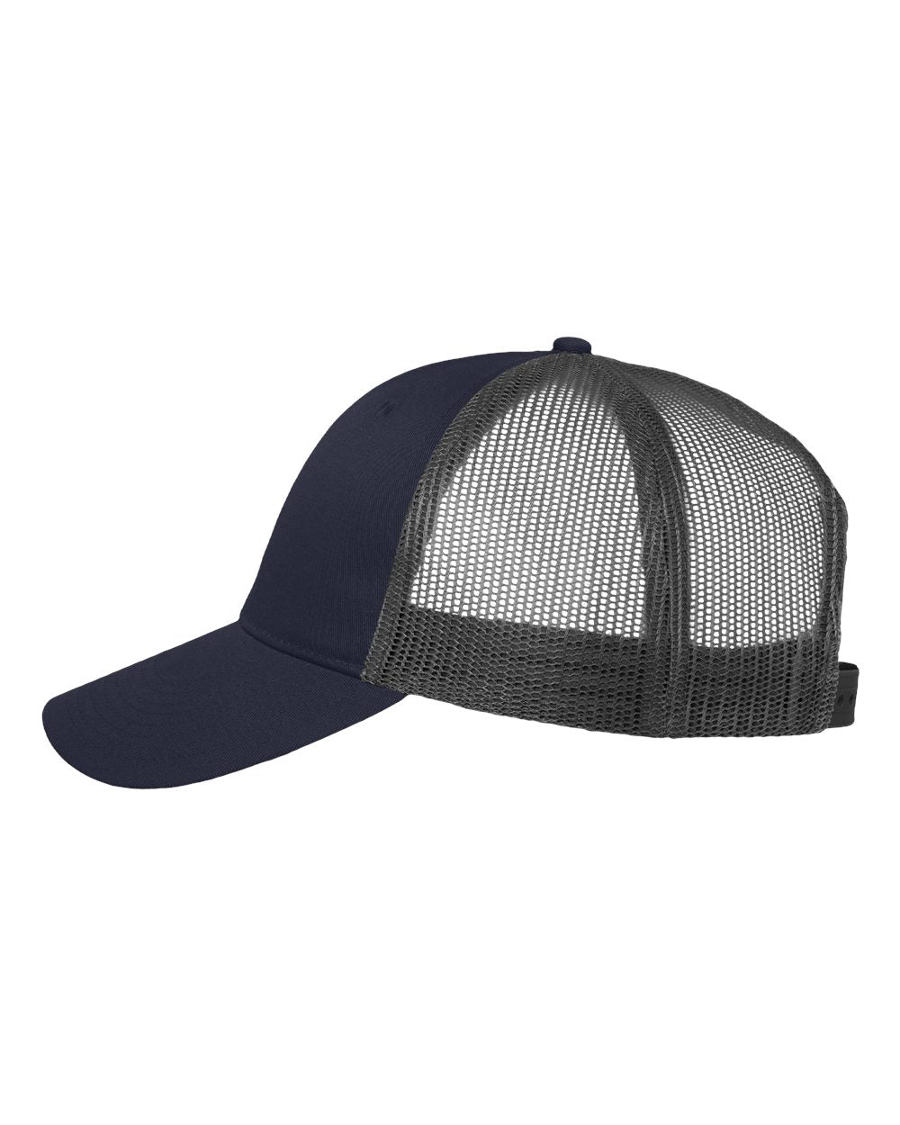Mesh-Back Twill Trucker Cap - DirectSide - B24995690 - Navy/ Charcoal