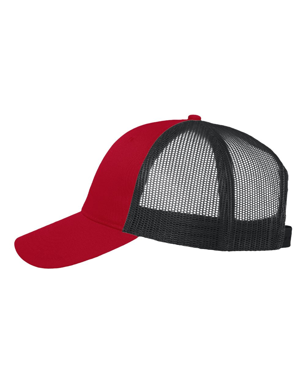 Mesh-Back Twill Trucker Cap - DirectSide - B24995710 - Red/ Black