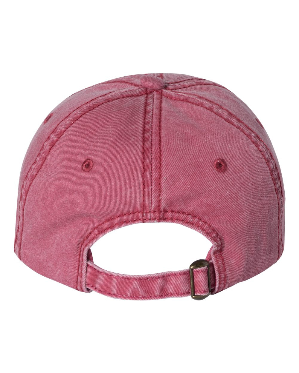 Pigment-Dyed Cap - Back - B49995520 - Cardinal