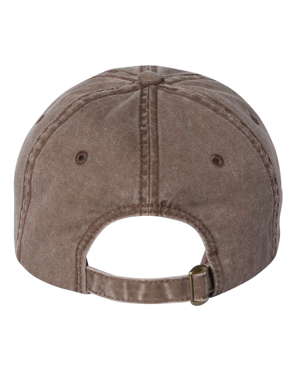 Pigment-Dyed Cap - Back - B49995550 - Brown