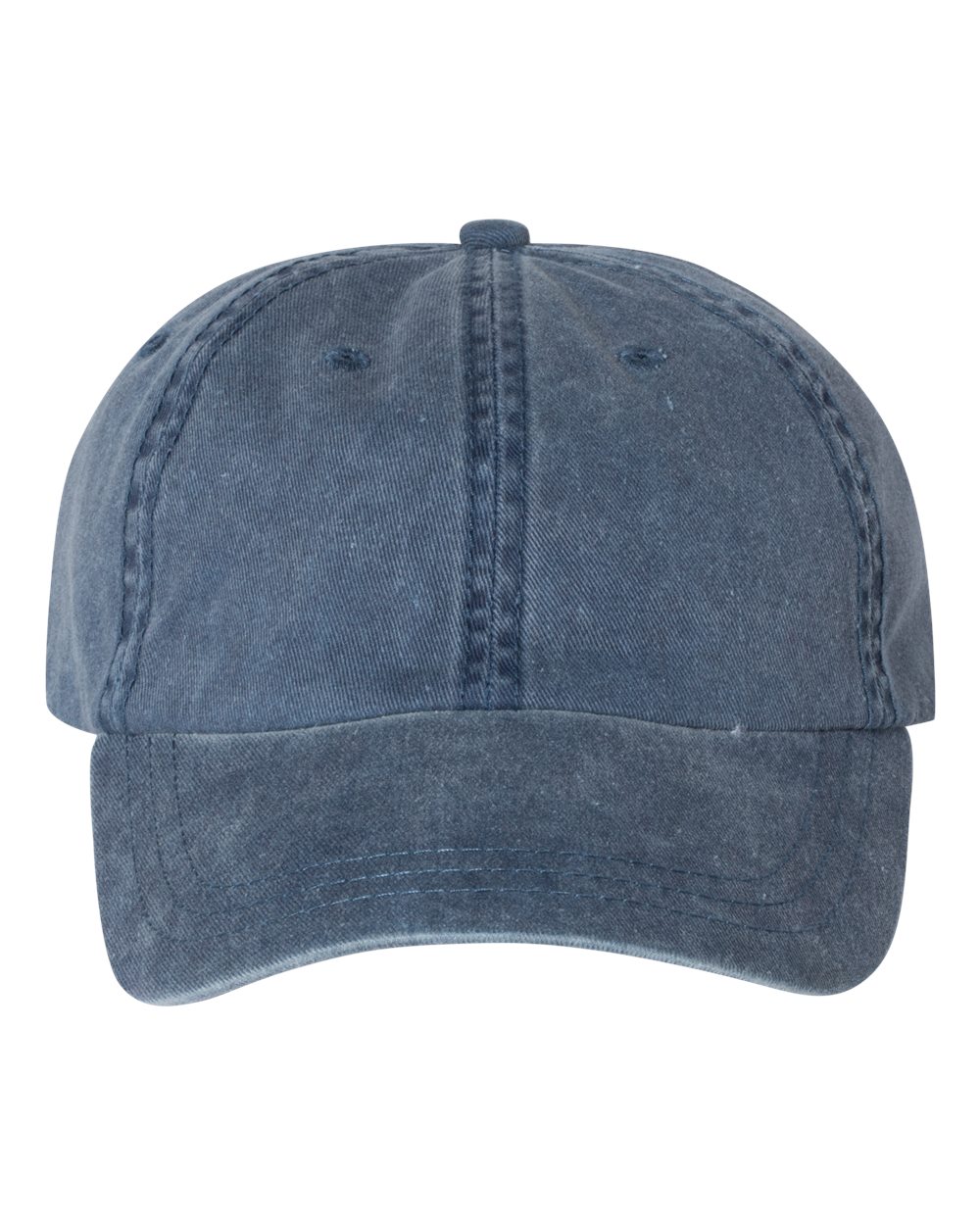 Pigment-Dyed Cap - Front - B49995650 - Navy
