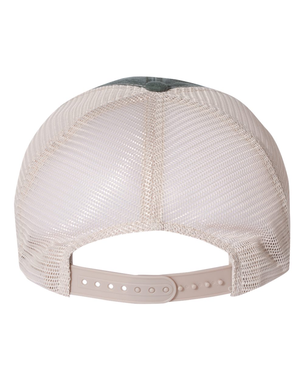Pigment-Dyed Trucker Cap - Back - B50295540 - Forest/ Stone