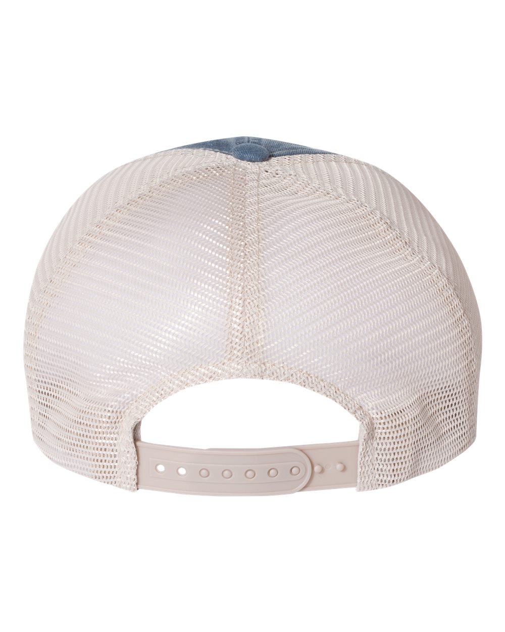 Pigment-Dyed Trucker Cap - Back - B50295650 - Navy/ Stone