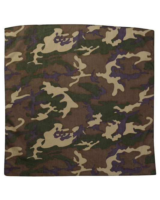 ValuMask Bandana - Front - B94195980 - Green Camo