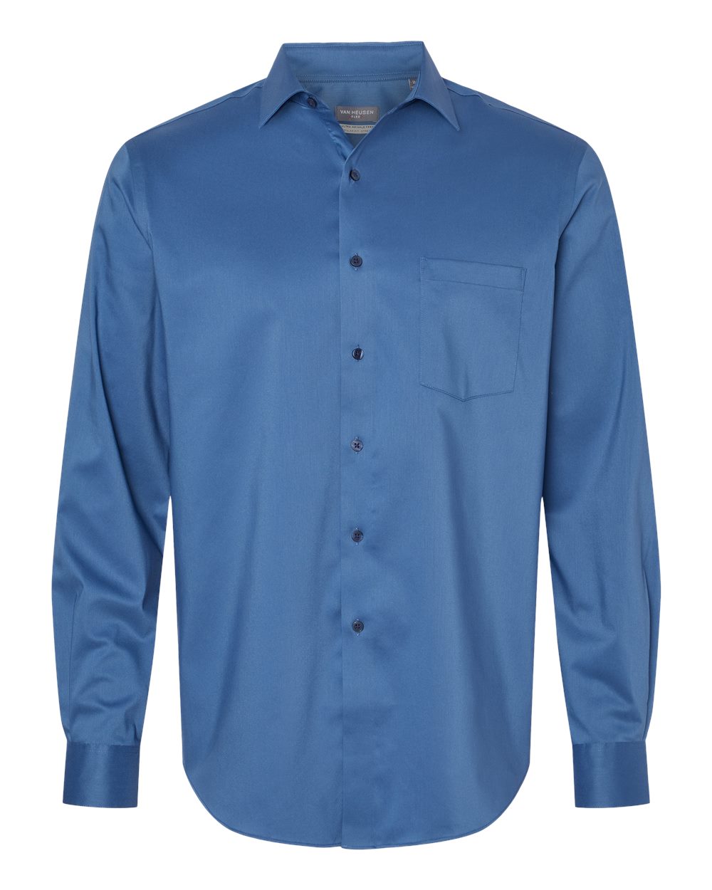 Men's Ultra Wrinkle Free Shirt - Front - B55497103 - Smokey Blue