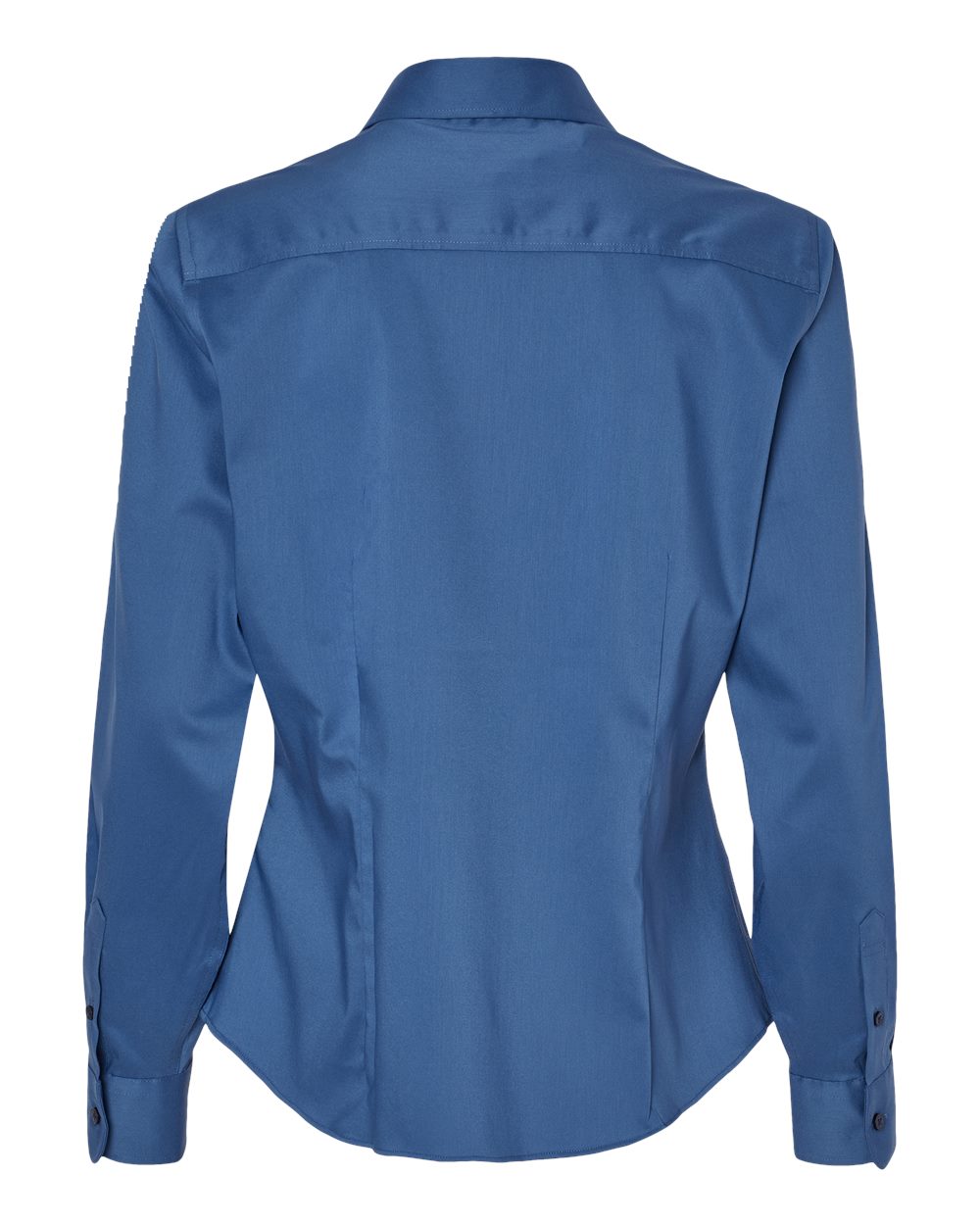 Women's Ultra Wrinkle Free Shirt - Back - B55597106 - Smokey Blue