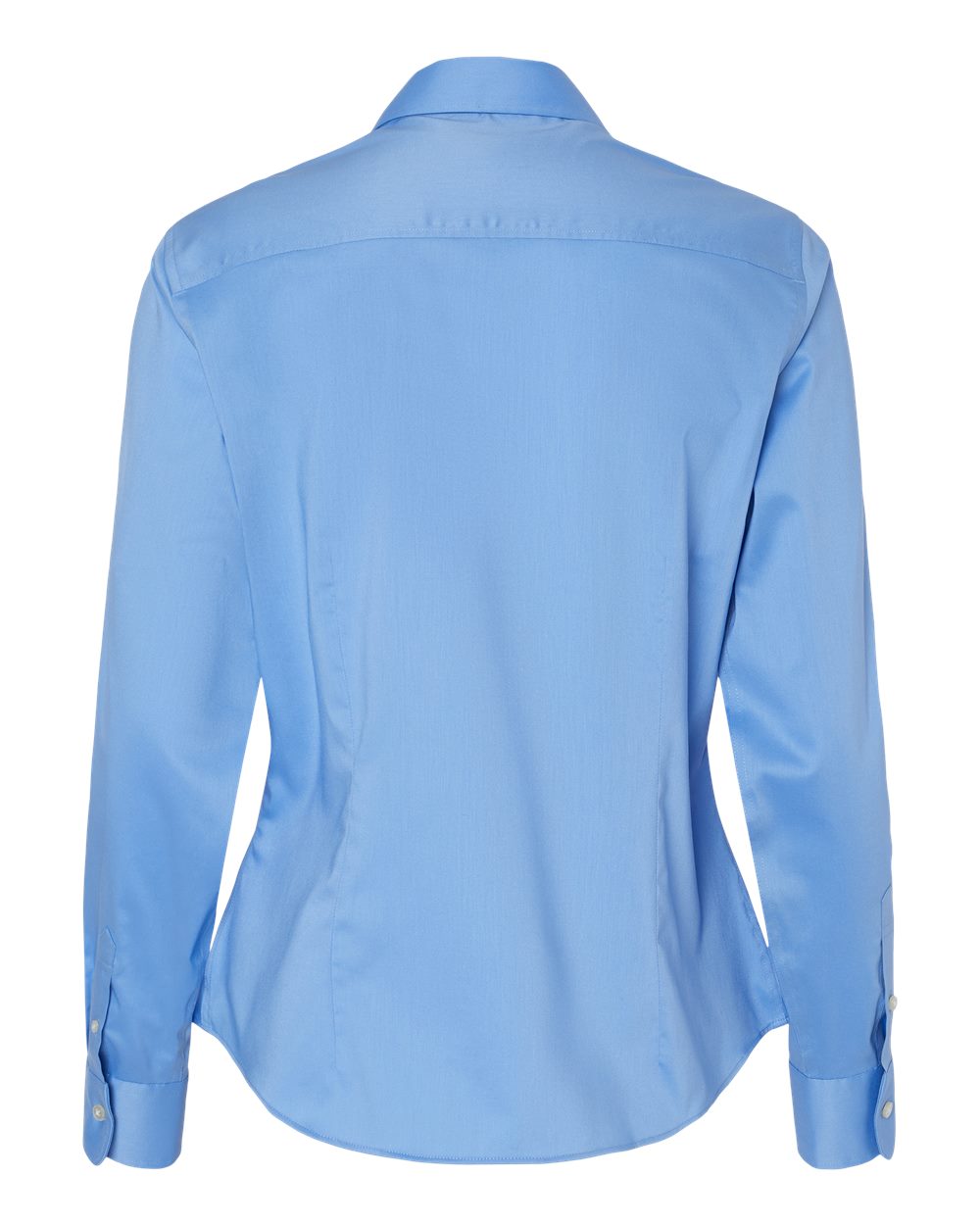 Women's Ultra Wrinkle Free Shirt - Back - B55597253 - Blue Frost