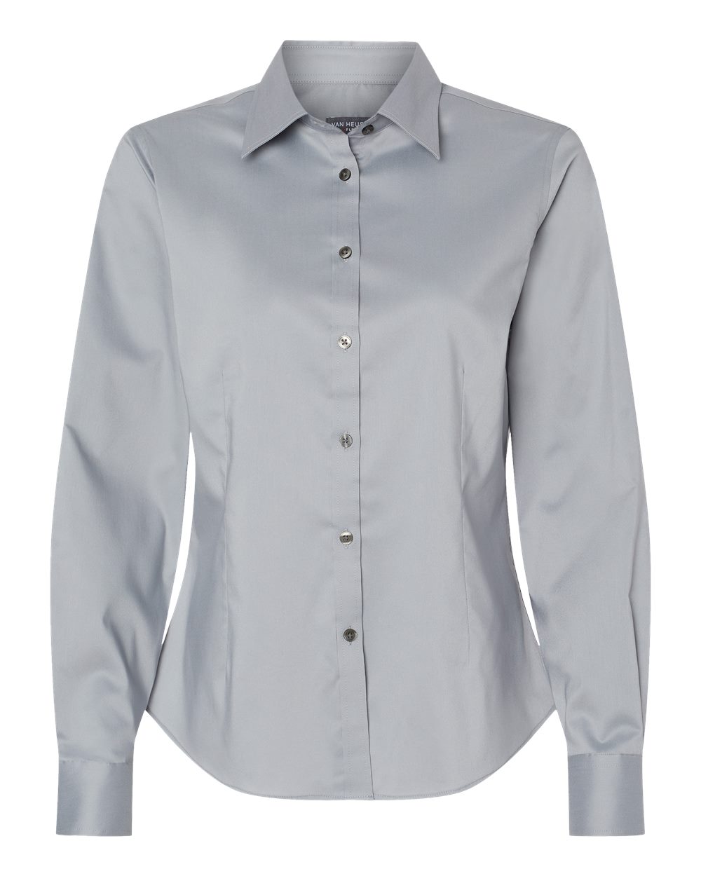 Women's Ultra Wrinkle Free Shirt - Front - B55597354 - Grey Mist