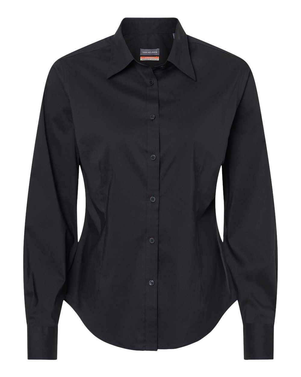 Women's Stainshield Essential Shirt - Front - B55697508 - Black