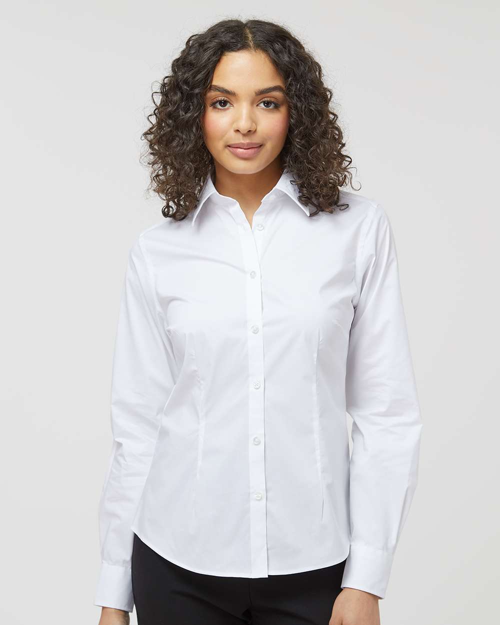 Women's Stainshield Essential Shirt - OnModelFront - B55697008 - White