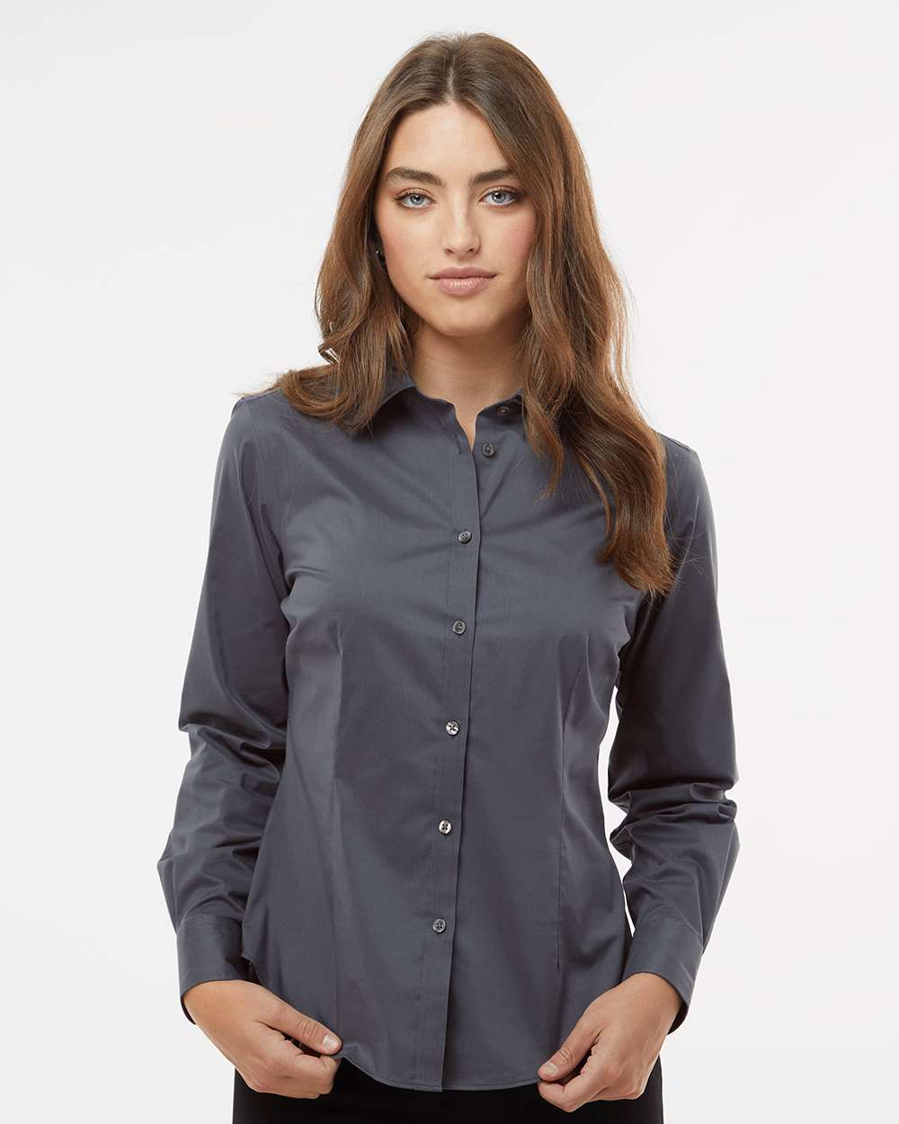 Women's Stainshield Essential Shirt - OnModelFront - B55697588 - Iron Gate