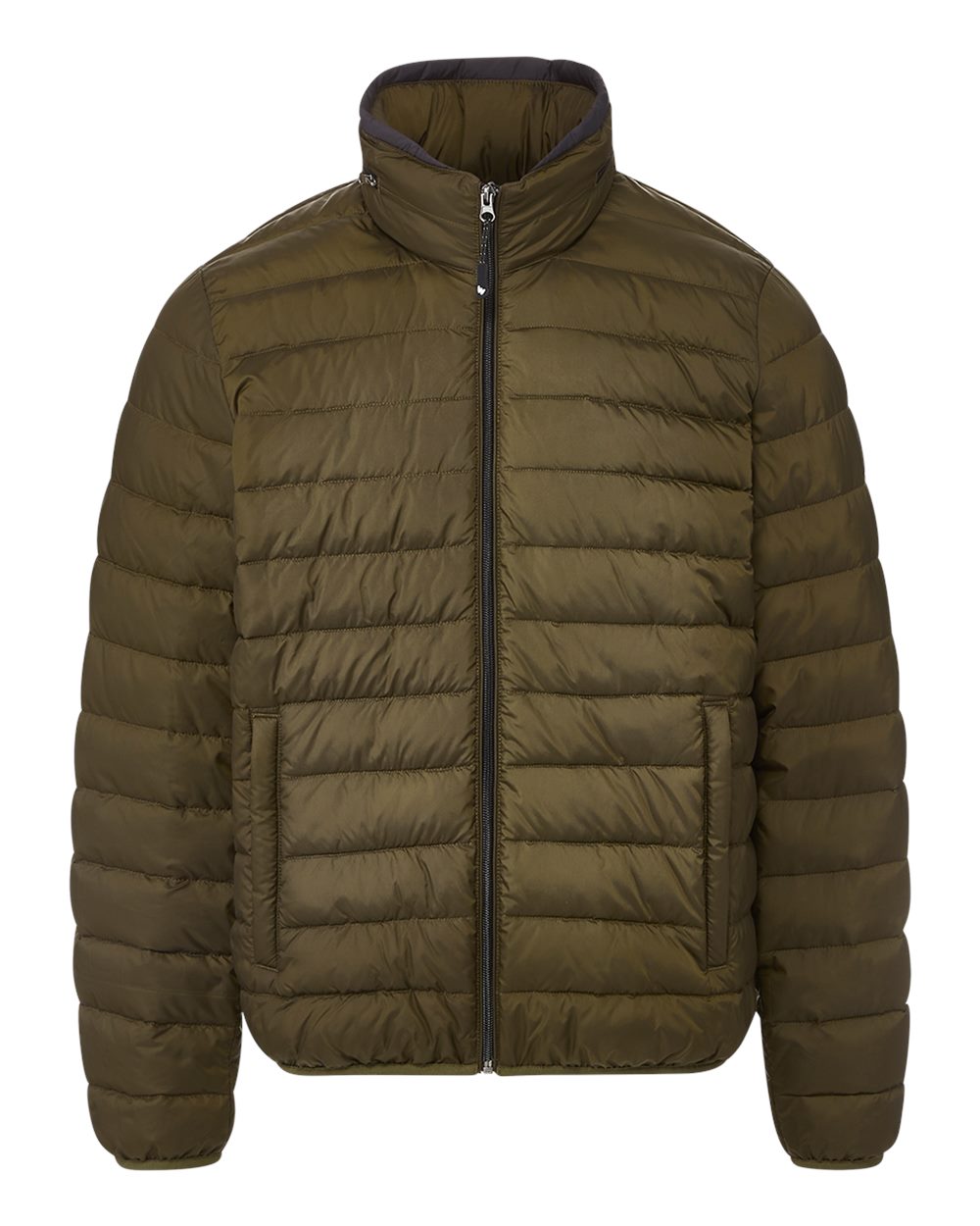 Men's PillowPac Puffer Jacket - Front - B09752643 - Olive