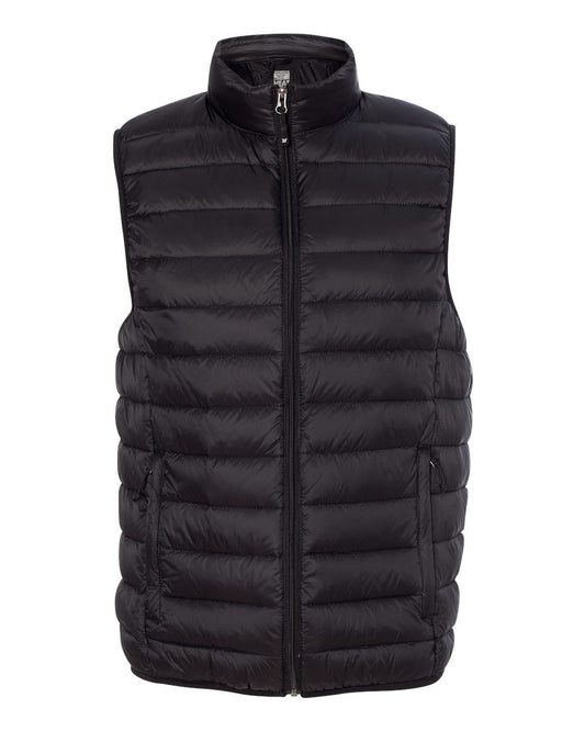 Men's 32 Degrees Packable Down Vest - Front - B28152503 - Black