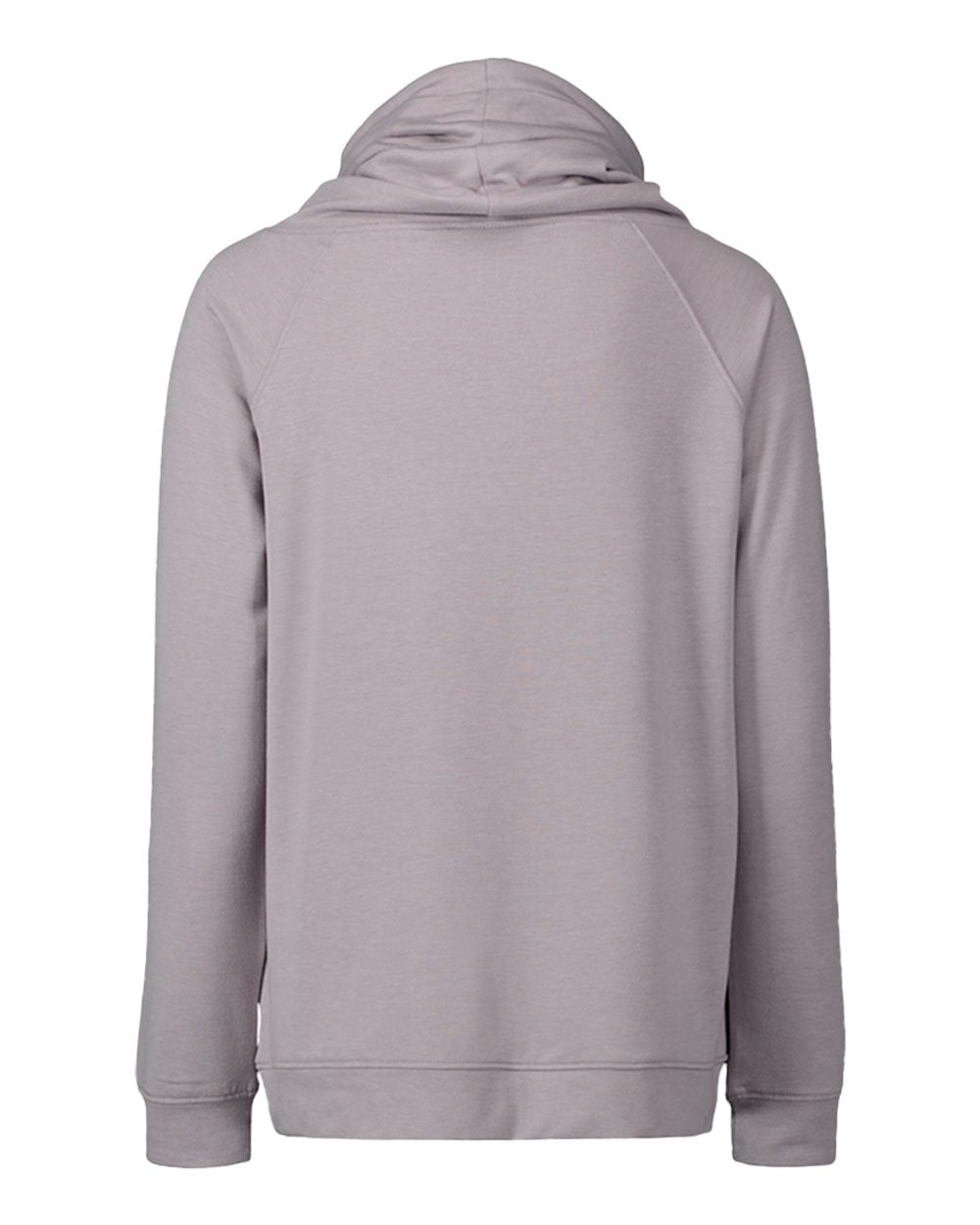 Women’s HeatLast™ Fleece Faux Cashmere Funnel Neck Sweatshirt - Back - B10352673 - Orchid Hush