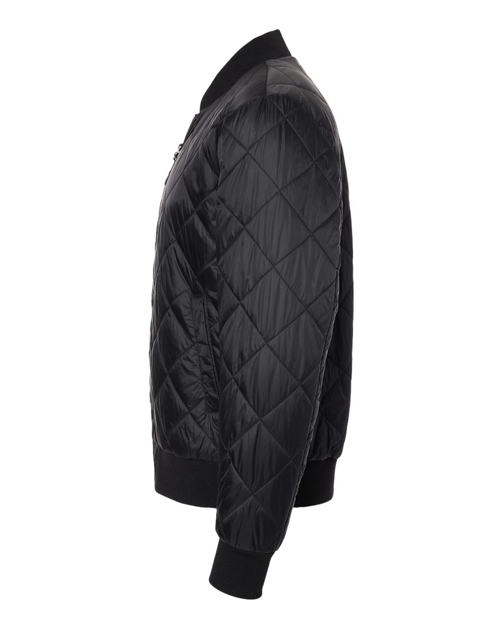 Men's HeatLast™ Quilted Packable Bomber - DirectSide - B06052503 - Black
