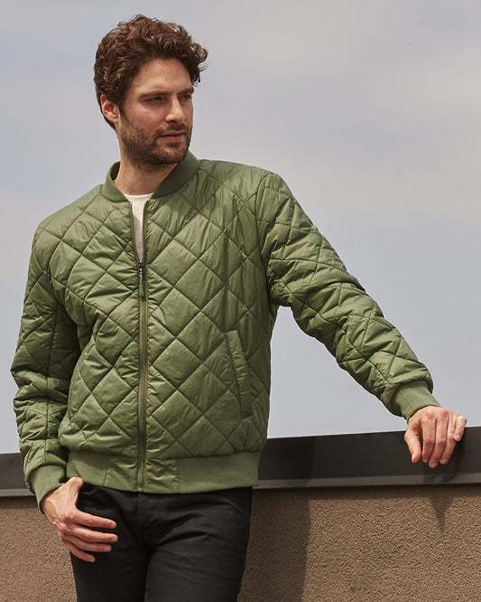Men's HeatLast™ Quilted Packable Bomber - styleImage