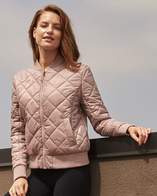 Women's HeatLast™ Quilted Packable Bomber - styleImage