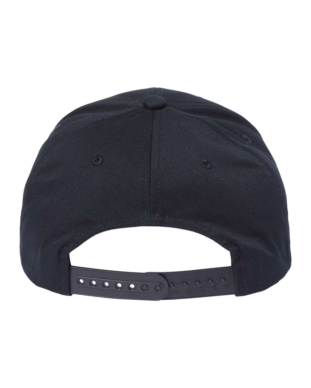 CVC Snapback Cap - Back - B79495500 - Black