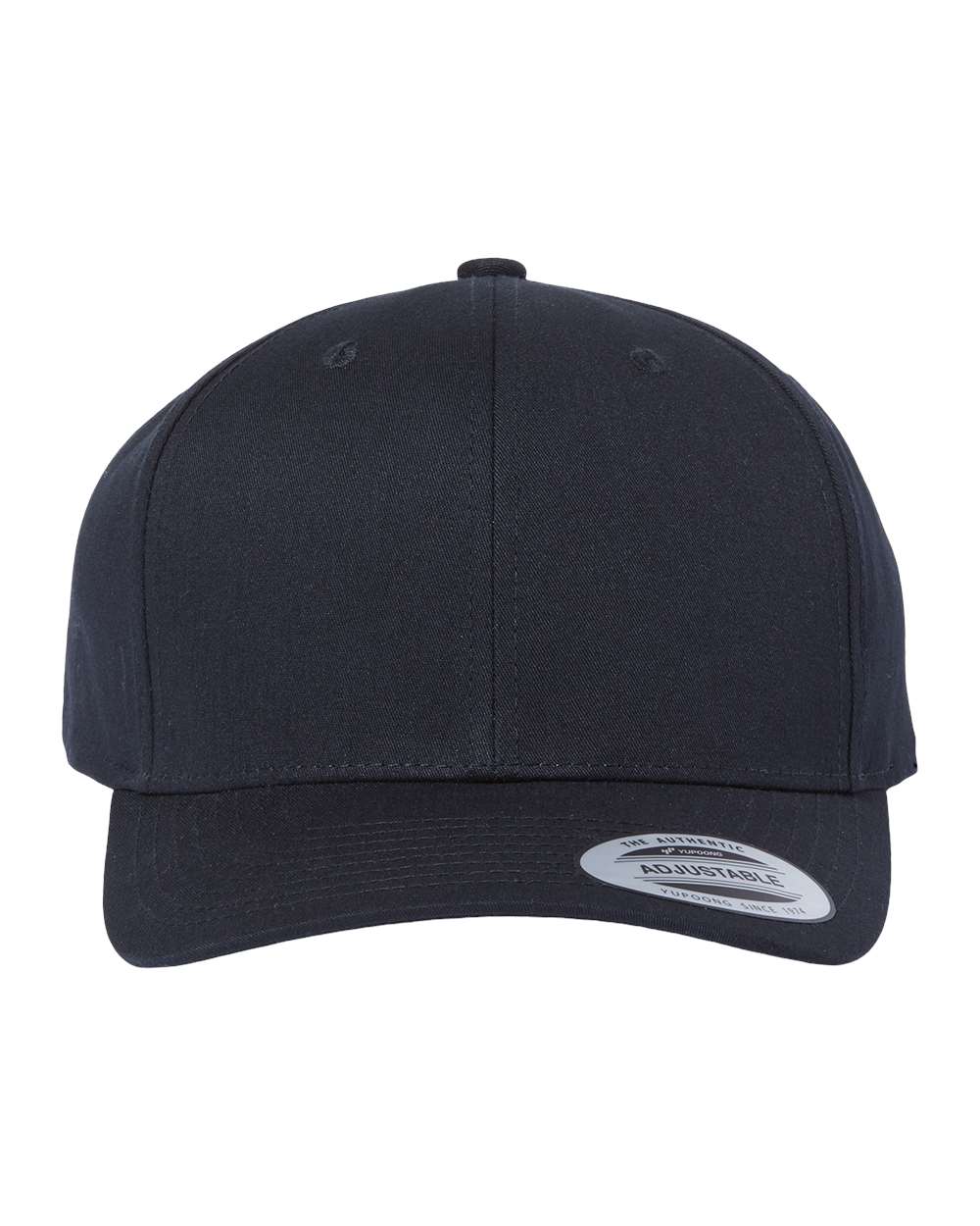 CVC Snapback Cap - Front - B79495500 - Black