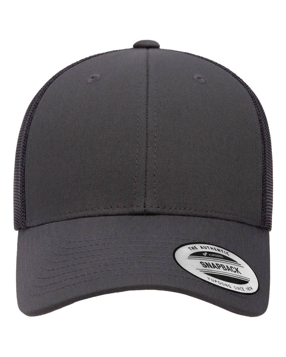 Elite Cap - Front - B13295090 - Charcoal