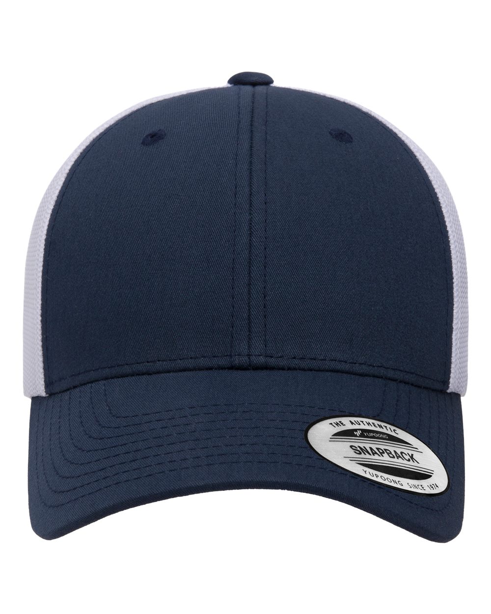 Elite Cap - Front - B13295110 - Navy/ White