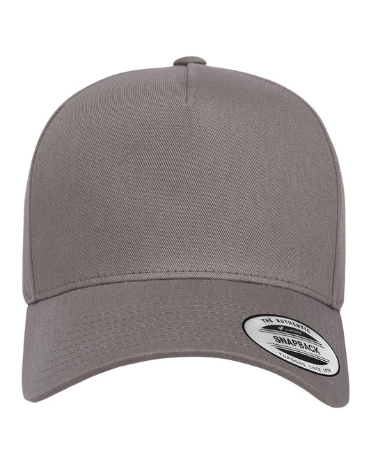 Retro Cotton Blend Trucker Snapback Cap - styleImage