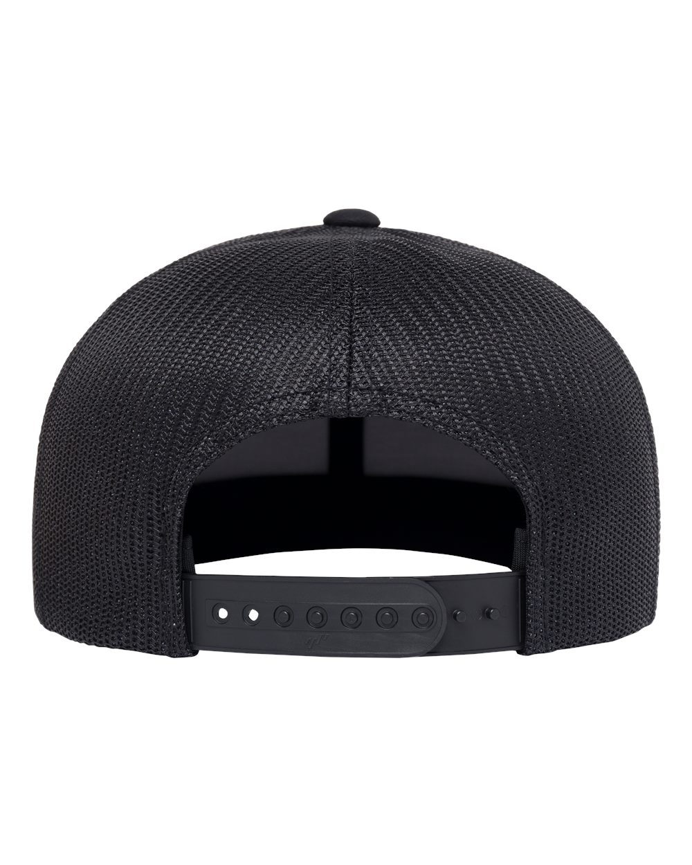 Retro High Profile Trucker Cap - Back - B33995500 - Black