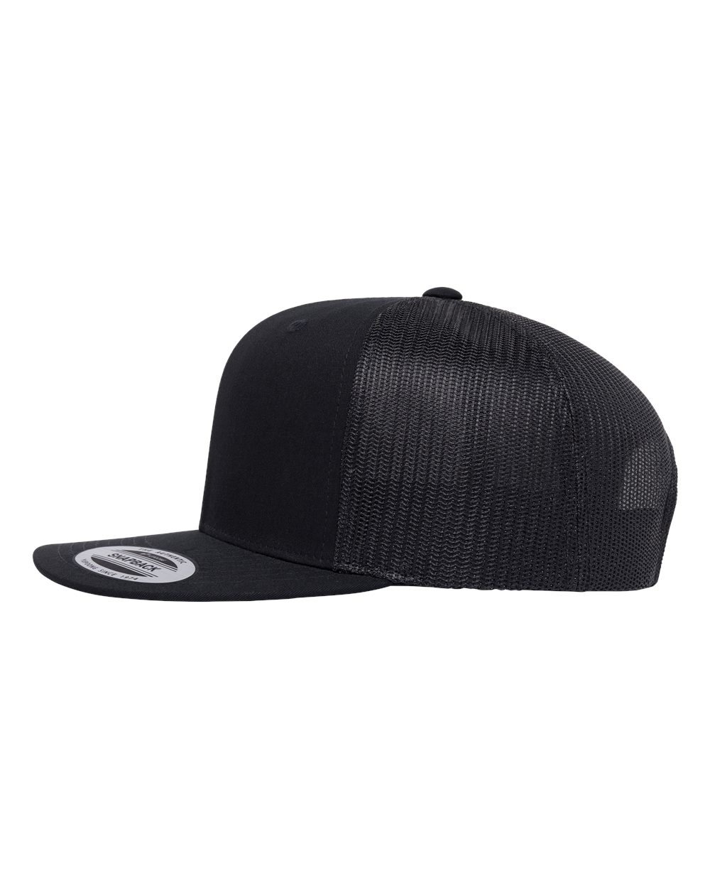 Retro High Profile Trucker Cap - DirectSide - B33995500 - Black