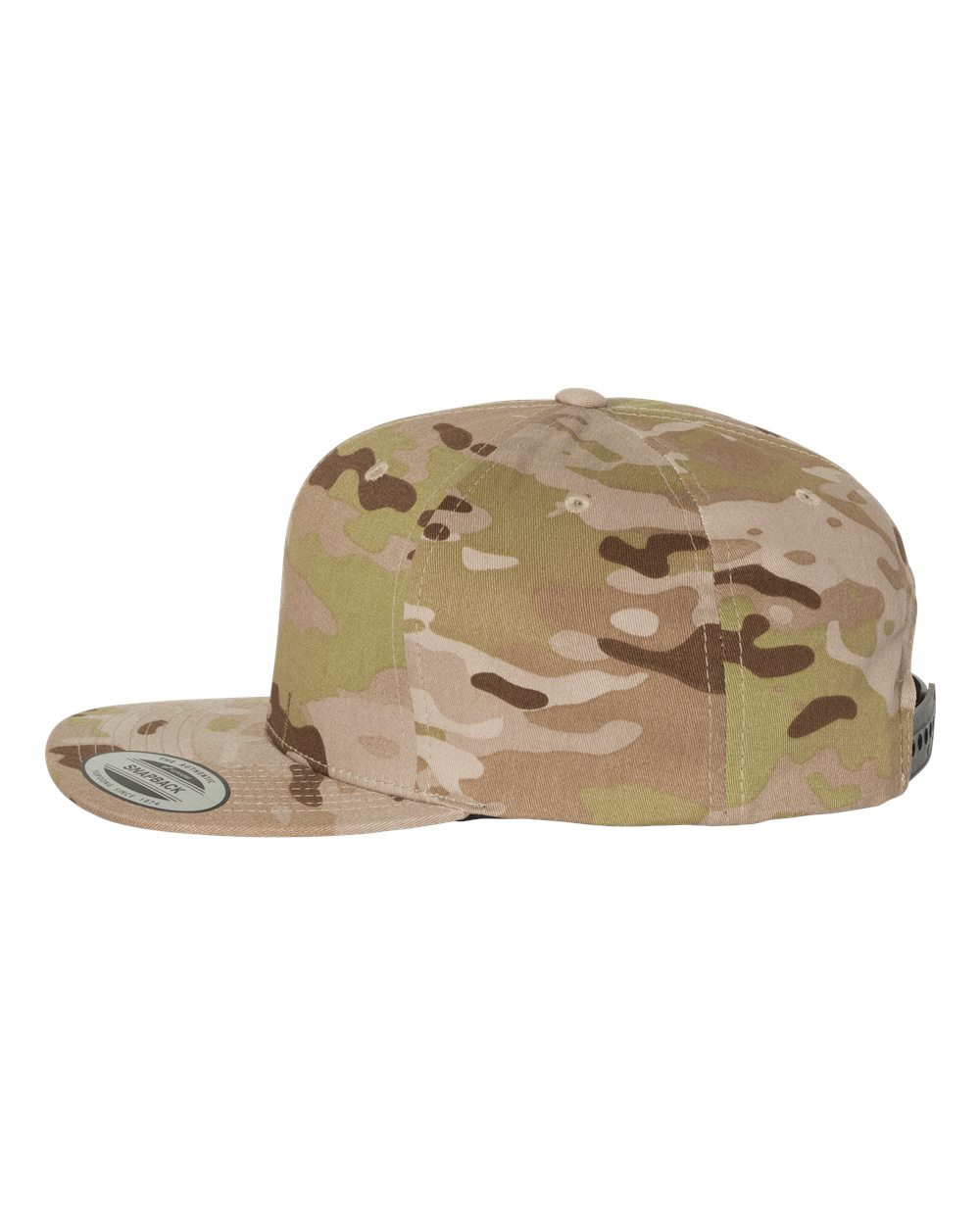 Premium Flat Bill Snapback Cap - DirectSide - B76095050 - Multicam Arid
