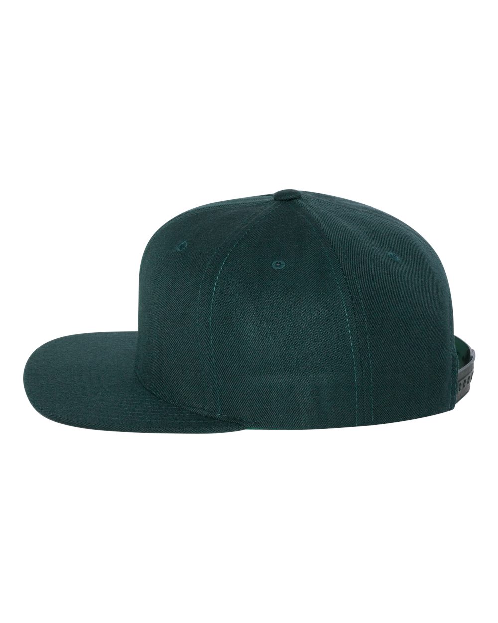 Premium Flat Bill Snapback Cap - DirectSide - B76095230 - Spruce