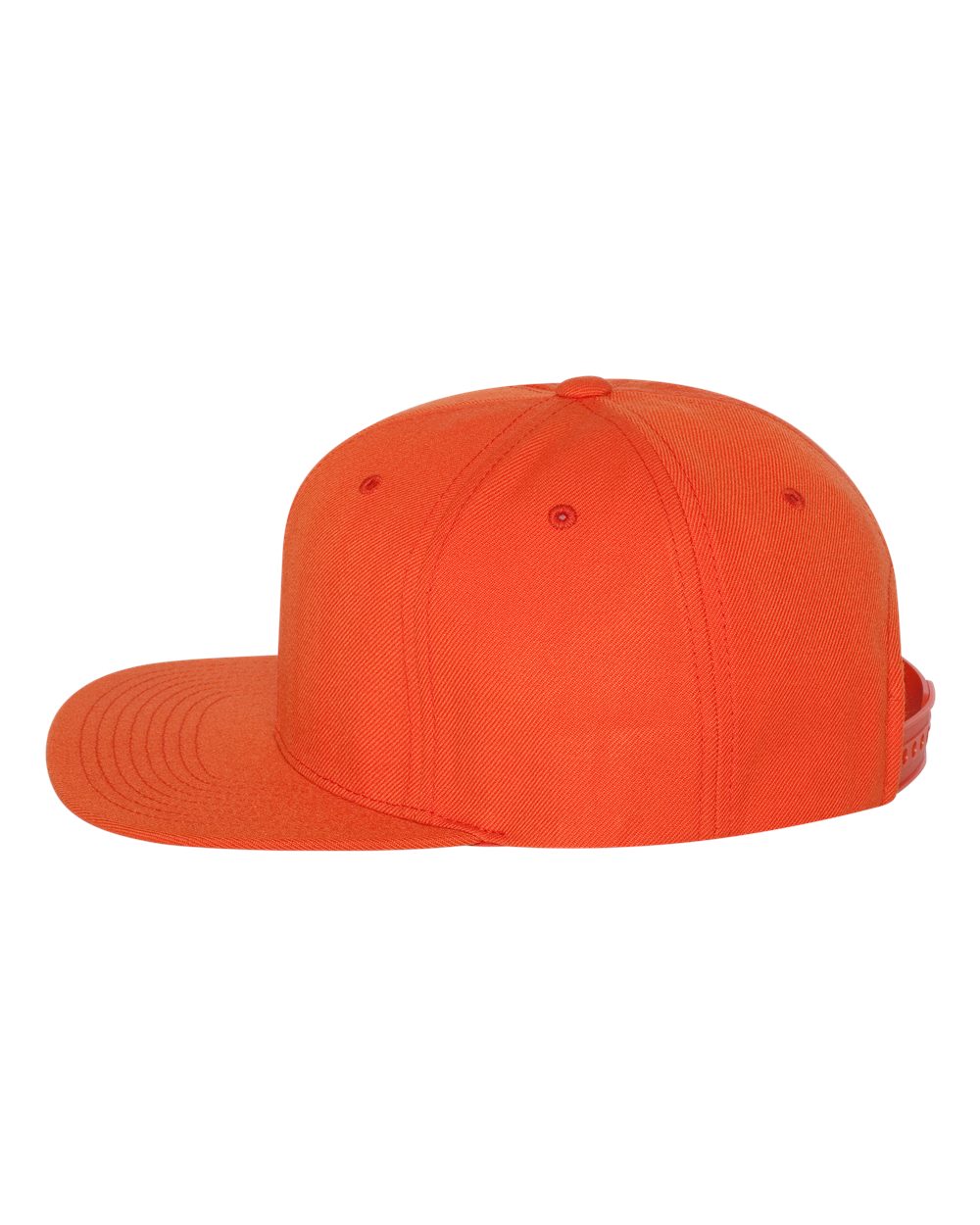 Premium Flat Bill Snapback Cap - DirectSide - B76095660 - Orange