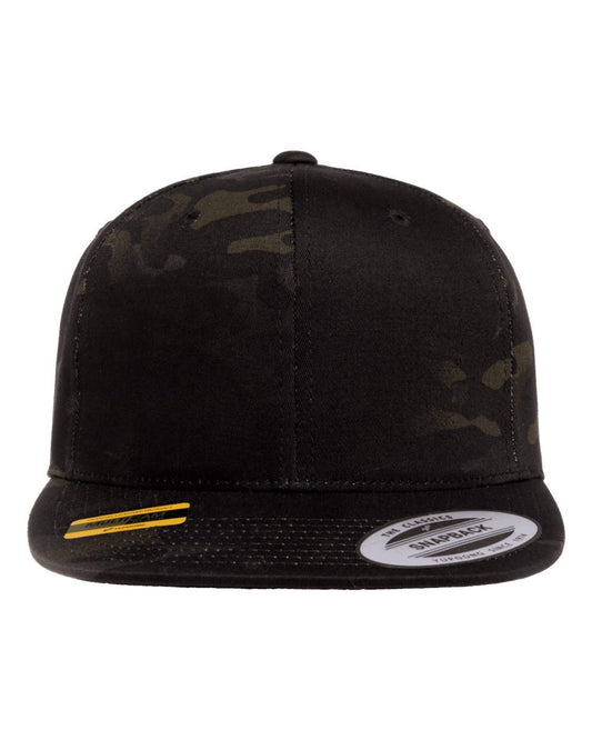 Premium Flat Bill Snapback Cap - styleImage