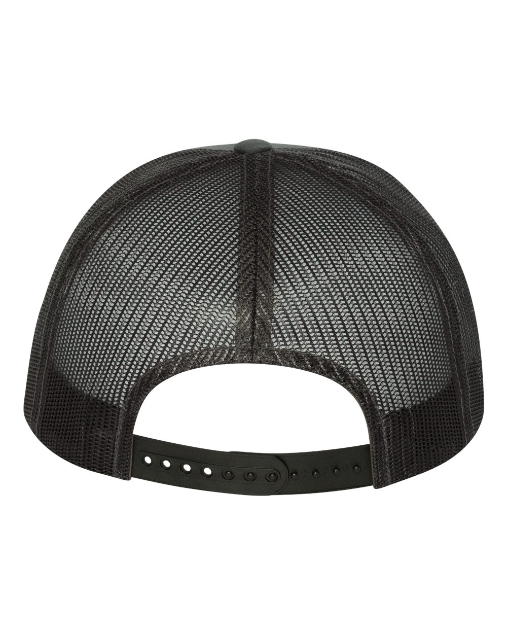 Five-Panel Classic Trucker Cap - Back - B61595090 - Charcoal