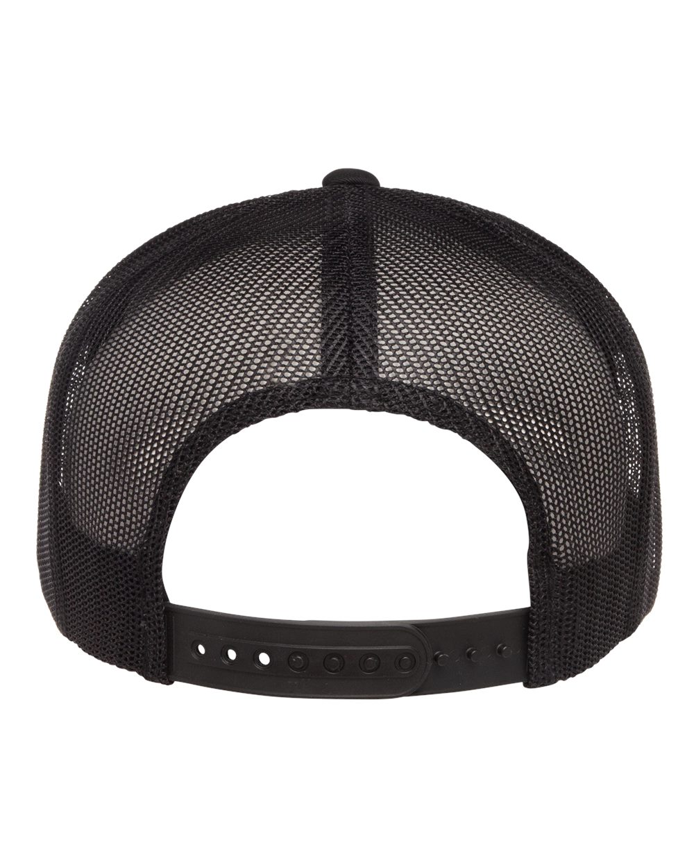Five-Panel Classic Trucker Cap - Back - B61595500 - Black